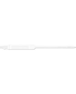 Wristband, Adult, Insert, Self Adhesion, Tri-Laminate, White, 250/bx