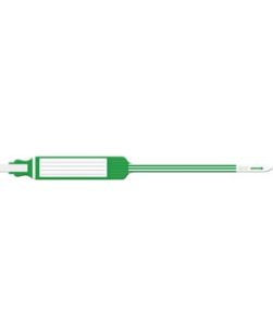 Wristband, Adult, Insert, Self Adhesion, Tri-Laminate, X-Wide, Green, 250/bx