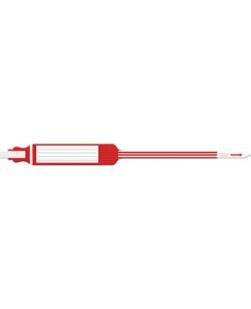 Wristband, Adult, Insert, Self Adhesion, Tri-Laminate, X-Wide, Red, 250/bx