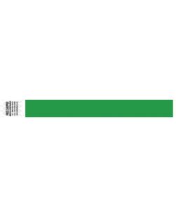 Wristband, Tyvek 1, Solid Green, 1000/bx