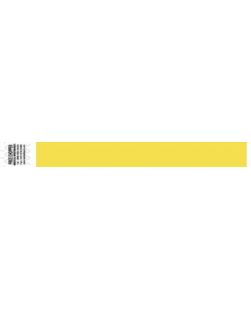 Wristband, Tyvek 1, Solid Yellow, 1000/bx