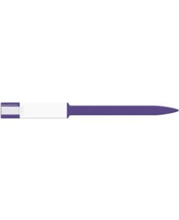 Wristband, Adult/ Pediatric, Imprinter Soft Vinyl, Self Adhesion, Custom Printed, Purple, 250/bx
