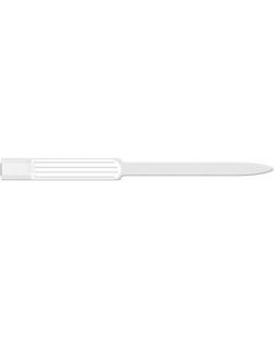 Wristband, Adult, Insert, Self Adhesion, Soft Vinyl, Clear, 250/bx