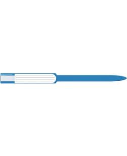 Wristband, Adult, Insert, Self Adhesion, Soft Vinyl, Blue, 250/bx