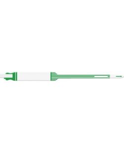 Wristband, Adult, Imprinter Tri-Laminate, Self Adhesion, Green, 250/bx