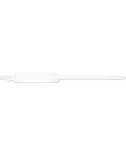 Wristband, Adult, Extra Wide, Imprinter Tri-Laminate, Self Adhesion, White, 250/bx