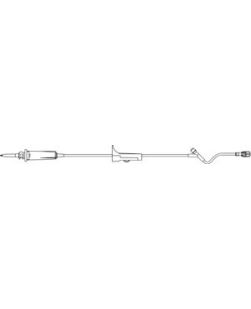 Administration Set BBraun 15 Drops / mL Drip Rate 93 Inch 1 Port