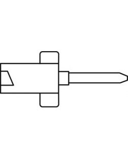 Blunt Cannula, Female Luer, DEHP & Latex Free (LF), 400/cs