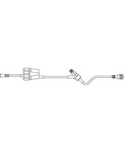 Admin Set, Female Adapter, Rate Flow Regulator, ULTRASITE Y-Site 6 Above Distal End, SPIN-LOCK Connection, Latex Free (LF), 2.7mL Priming Volume, 18L, DEHP Free, 50/cs