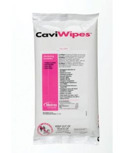 CaviWipes Flat Pack, 45/pk, 20 pk/cs (60 cs/plt) (091267)