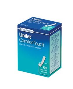 Unilet ComforTouch Lancet, 28G, 100/bx