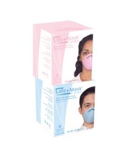 Cone Mask, Pink, 50/bx, 12 bx/cs