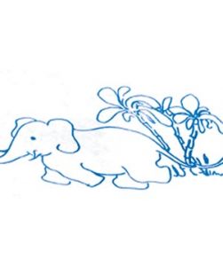 Pediatric Exam Gown, TPT, 20 x 36, Animal Parade® Print, 50/cs