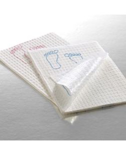Polyback Towel, 13½ x 18, Mauve, Footprint®, 3-Ply, 500/cs