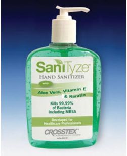Sanitizer, 18 oz, 16/cs (Item is considered HAZMAT and cannot ship via Air or to AK, GU, HI, PR, VI)