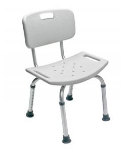 Bath Seat, Backrest, Unassembled, 3/cs