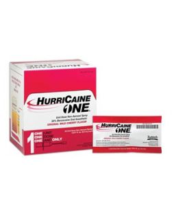 HurriCaine ONE®, Unit Dose Non-Aerosol Spray, 0.5mL, 25/bx