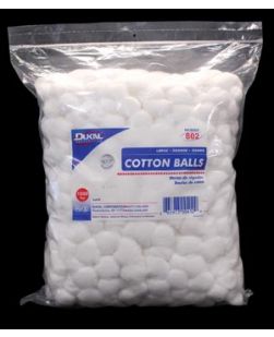 Cotton Balls, Large, 1000/bg, 2 bg/cs