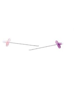 Winged Tuohy Needle, 17G x 3½, 19G Springwound Closed Tip Catheter, Catheter Connector & Threading Assist Guide, 12/cs