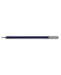 Flexible Pen & Cap, 4 Clear, Blue Ink, 144/bx, 10 bx/cs