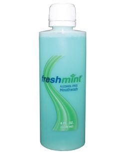 Alcohol-Free Mouthwash, 4 oz, 60/cs (70 cs/plt) (Made in USA) (Please see document on Vendor Details page for more information on proper use of this product)