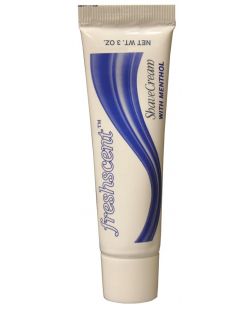 Brushless Shave Cream with Menthol, 3 oz Tube, 144/cs