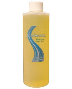 Shampoo & Body Bath, 8 oz, 36/cs (Made in USA)