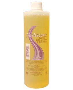 Tearless Baby Shampoo & Body Wash, 16 oz, 12/cs (144 cs/plt) (Made in USA)