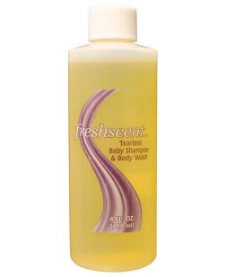 Tearless Baby Shampoo & Body Wash, 4 oz, 60/cs (Made in USA)