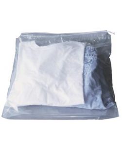 Drawstring Bag, 18 x 20½ Clear Bag without Imprinting, 1.5 ml, 500/cs