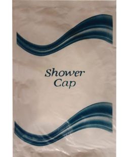 Shower Cap, 18½, Individual Polybag, 500/pk