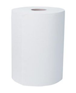 Slimroll Hard Roll Towels, White, 580 ft/rl, 6 rl/cs (72 cs/plt)