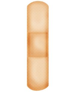 Plastic Adhesive Bandage, 5/8 x 2¼, 100/bx, 12 bx/cs