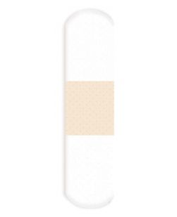 Clear Strip Adhesive Bandage, ¾ x 3, 10/bx, 288 bx/cs
