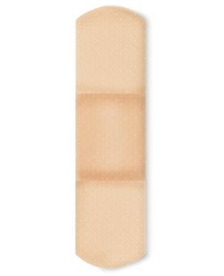 Sheer Adhesive Bandage, ¾ x 3, Bulk, 1500/cs