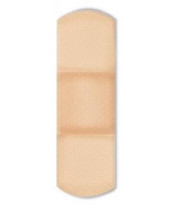 Sheer Adhesive Bandage, 1 x 3, Bulk, 1500/cs