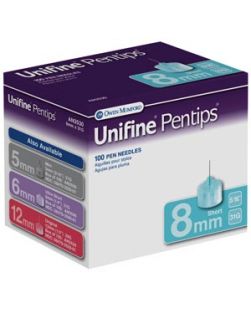 Short Pen Needle, 8mm, 31G, 100/bx