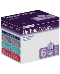 Ultra-Short Pen Needle, 6mm, 31G, 100/bx