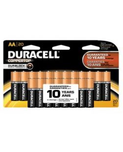 Battery, Alkaline, Size AA, Doublewide, 20pk, 12 pk/cs (UPC# 00053)