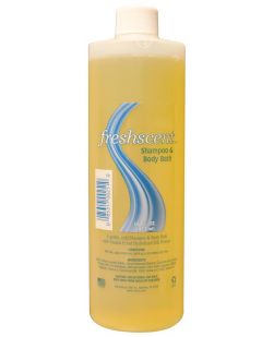 Shampoo & Body Bath, 16 oz, 12/cs (Made in USA)
