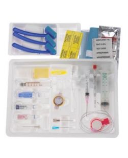 Continuous Epidural Tray, 18G x 3½ Hustead Needle, 20G Soft Tip Catheter with Closed Tip & Drugs (Rx), 10/cs
