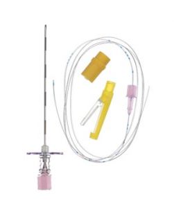 Tuohy Needle, 18G x 3½, 20G Open Tip Catheter, Connector & intermittent injection cap, 12/cs