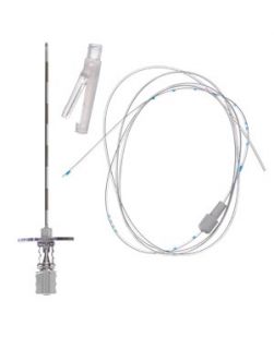 Tuohy Needle, 17G x 3½, 19G Open Tip Catheter & Catheter Connector, 12/cs