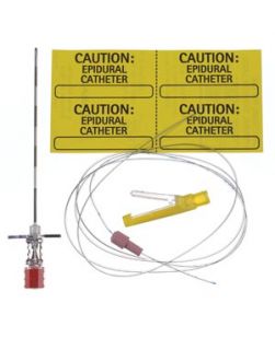 Hustead Needle, 18G x 3½, 20G Closed Tip Catheter & Catheter Connector, 12/cs