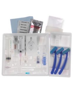 Single Dose Epidural Tray, 17G x 3½ Tuohy Needle (no catheter set) (Rx), 10/cs