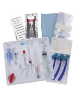Single Dose Epidural Tray, 18G x 3½ Hustead Needle (no catheter set) (Rx), 10/cs
