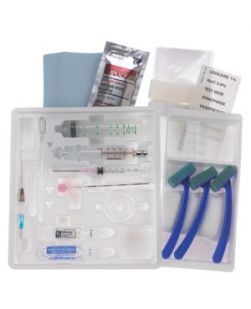 Single Dose Epidural Tray, 18G x 3½ Tuohy Needle (no catheter set) (Rx), 10/cs