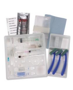 Single Dose Epidural Tray, 22G x 3 Tuohy Epidural Needle (Rx), 10/cs
