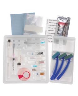 Spinal Tray, 26G x 3½ SPINOCAN Needle & Introducer, Lidocaine HCI 5%, Glucose 7.5% (Rx), 10/cs **TEMPORARILY UNAVAILABLE**