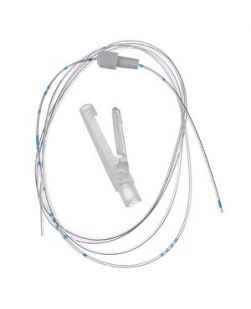 Polyamide Catheter, 19G x 100 cm, Closed Tip & Three Lateral Side Ports, Catheter Connector & Threading Assist Guide, 25/cs